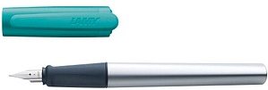 LAMY nexx Patronenfüller smaragd/silber A (für Anfänger), 1 St.