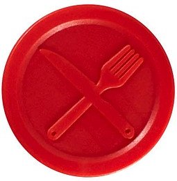 WOLF & APPENZELLER Wertchips Essen rot, 100 St.