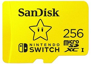 SanDisk Speicherkarte microSDXC für Nintendo Switch, 256 GB, 1 St.