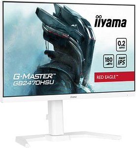 Thumbnail - iiyama G-Master GB2470HSU-W6 Monitor 60,5 cm (23,8 Zoll) weiß
