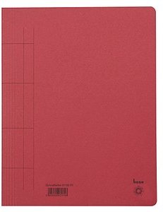 25 bene Schnellhefter Karton rot DIN A4