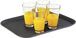 Thumbnail - APS Tablett Noslide GN 1/1 schwarz rechteckig 53,0 x 32,5 cm