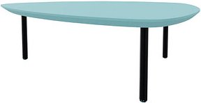 fm TRESTA Beistelltisch pastellblau 98,0 x 91,0 x 31,0 cm