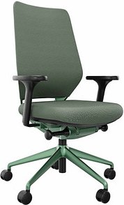 Thumbnail - fm Bürostuhl Asiento, 4260761570921 Stoff grün, Gestell grün