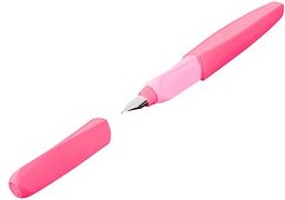 Pelikan Twist® Color Blocking Patronenfüller berry pink M (mittel), 1 St.