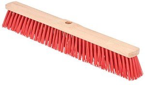 WIHEDÜ Straßenbesen rot Holz 60,0 cm breit, 5 St.