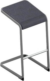 Thumbnail - Quadrifoglio Hocker C-STOOL OCSTOA01/3MB1 anthrazit