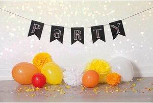 Thumbnail - folia Dekoartikel schwarz, 1 St.