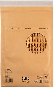 100 MAILmedia Polstertaschen SUMO® 1517 braun für DIN C4