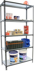 Simonrack Schwerlastregal SIMONCLICK PLUS 8425437098055 anthrazit, silber 100,0 x 40,0 x 200,0 cm