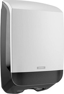KATRIN Papierhandtuchspender M 77410 weiß Kunststoff, 1 St.