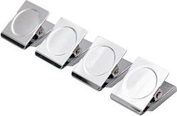 ALLboards Magnet silber, Metall 3,5 x 3,0 cm, 4 St.