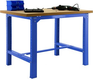Simonrack Werkbank SIMONWORK BT6 PLYWOOD 1200 blau 120,0 x 75,0 x 86,5 cm