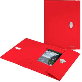 Thumbnail - AKTION: LEITZ Sammelmappe recycle 4622 DIN A4 rot, 1 St. mit Prämie nach Registrierung