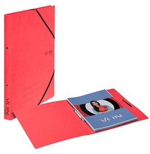 Thumbnail - VON LEITZ Ringbuch 2-Ringe rot 2,5 cm DIN A4, 1 St.