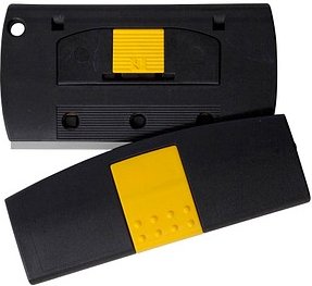 VERMOP Glasschaber schwarz