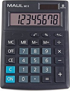 Thumbnail - MAUL MC 8 Tischrechner schwarz