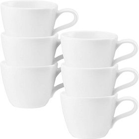 6 Seltmann Weiden Espressotassen M5389-Coup weiß