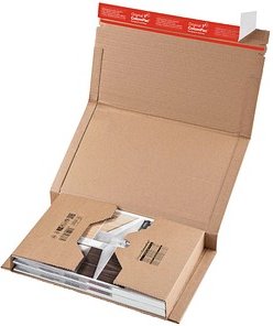 Thumbnail - ColomPac® Buchverpackungen ColomPac® 35,0 x 25,4 x 7,8 cm, 20 St.
