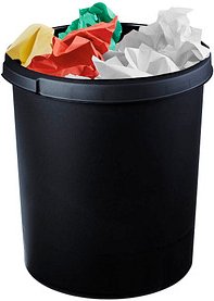 HAN Klassik XXL Papierkorb 30,0 l schwarz, 1 St.