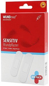 Thumbnail - WUNDmed® Pflaster Sensitiv Hypoallergen 03-007 weiß 1,9 cm, 20 St.