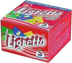 Schmidt Ligretto rot Kartenspiel, 1 St.