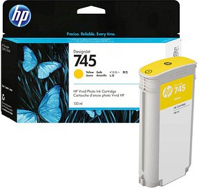 HP 745 (F9J96A) gelb Druckerpatrone