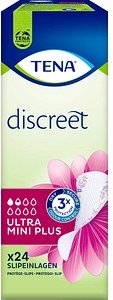 TENA Slipeinlagen discreet ULTRA MINI PLUS für Slip, 24 St.