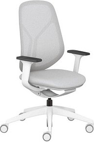 sedus Bürostuhl se:kit Membran, sn-821/014 Stoff grau, Gestell grau