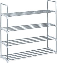 Thumbnail - relaxdays Schuhregal grau 90,0 x 31,0 x 93,0 cm, 1 St.