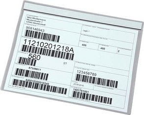 EICHNER Sichthüllen magnetisch DIN A4 quer transparent glatt, 50 St.