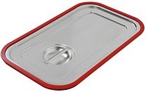 Bartscher Transportdeckel für GN-Behälter Top Line, mit Dichtung, 1/1 silber, 1 St.