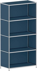 viasit Aktenregal System4 violettblau 77,9 x 40,4 x 155,7 cm, 1 St.