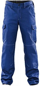 KÜBLER® Herren Arbeitshose "ORGANiQ" kornblau Größe 58