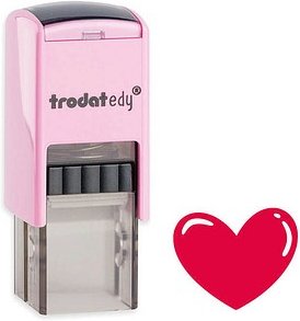 Thumbnail - trodat edy®Fix Motivstempel Herz 2,0 x 2,0 cm, 1 St.
