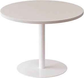 meet powered by PAPERFLOW Beistelltisch weiß 80,0 x 80,0 x 60,0 cm
