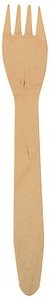PAPSTAR Einweg-Gabeln pure, Holz, 500 St.