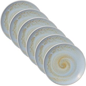 HEART & SOUL Teller Perfect Match Breeze blau Ø 21,0 cm, 6 St.