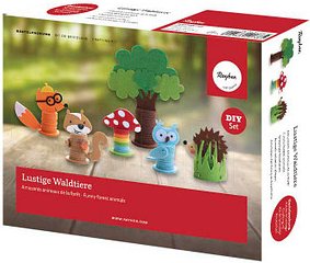 Thumbnail - Rayher Bastelset Lustige Waldtiere mehrfarbig