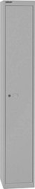 Thumbnail - BISLEY Spind silber CLK121355, 1 Schließfach 30,5 x 30,5 x 180,2 cm