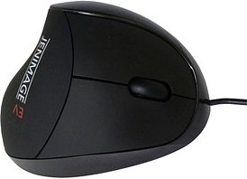 JENIMAGE EV Vertical Mouse USB Maus ergonomisch kabelgebunden schwarz
