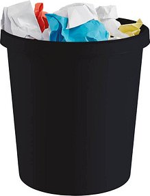 Thumbnail - helit the green german Papierkorb 18,0 l schwarz