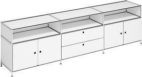 viasit Sideboard System4, 496620 weiß 227,9 x 40,4 x 62,0 cm, 1 St.