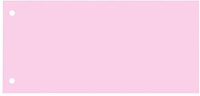 dots Trennstreifen rosa, 190 g/qm Karton, 100 St.