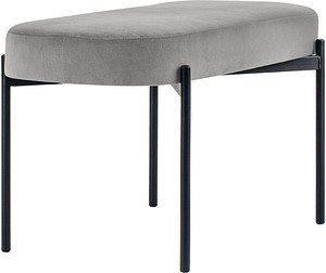 meet powered by PAPERFLOW Sitzbank GAIA M GBOMV.01.02 grau Stoff 79,0 cm