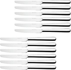 Thumbnail - HEPP Messer Carlton silber, 12 St.