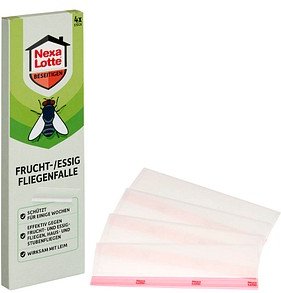 Nexa Lotte® Fliegenfänger braun, 4 St.