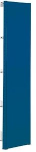 SCHULTE MULTIplus Seitenblend Abschlusswand enzianblau 80,0 cm 100,0 cm