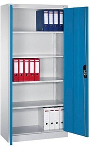 CP Metallschrank C 2000 Acurado 9260-000 S11314 lichtgrau, lichtblau 93,0 x 40,0 x 195,0 cm, aufgebaut, 1 St.