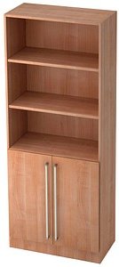 HAMMERBACHER Regalschrank 7700 CE, V7700/N/N/CE nussbaum 80,0 x 42,0 x 200,4 cm, 1 St.
